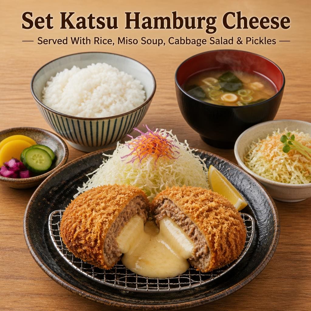 Set Katsu Hamburg Cheese